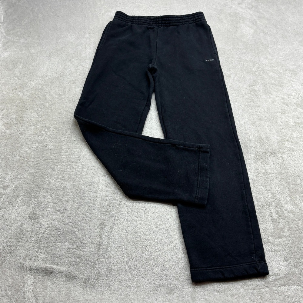 Aritzia TNA Sweatpants Women Small Black Straight Leg Loungewear Cozy Streetwear